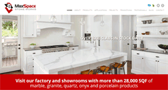 Desktop Screenshot of maxspacestoneworks.com